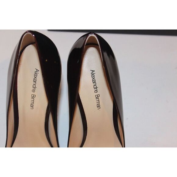 NEW Alexandre Birman Fechado Salto Alto Red Moroccan Heels NWT - Picture 7 of 10